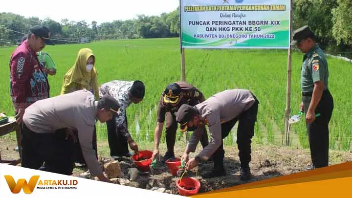Pemkab Bojonegoro Gelar BBGRM Dan HKG Tingkatkan Gotong Royong Untuk Penguatan Integritas