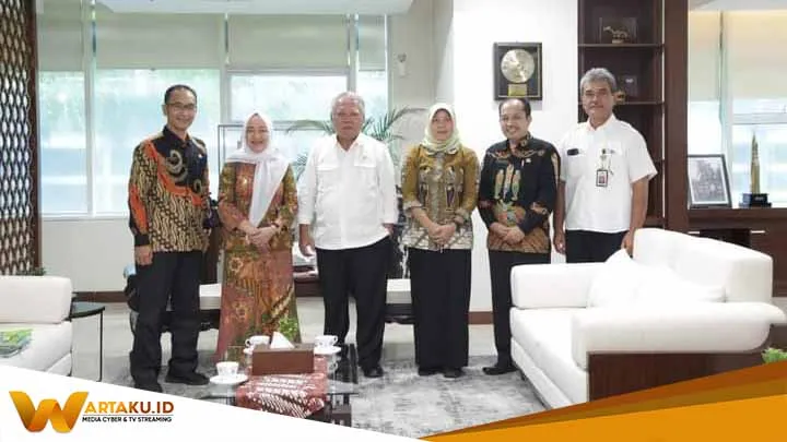 Percepatan Pembangunan Bendung Gerak Karangnongko Bupati Bojonegoro Temui Menteri PUPR