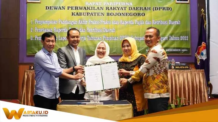 Perda Pajak Dan Retribusi Daerah Ditetapkan DPRD Bupati Anna Ini Untuk Memberikan Pelayanan