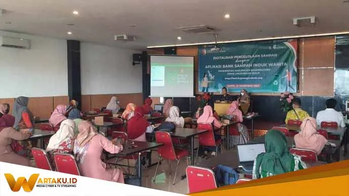 Semakin Modern Pengelolaan Bank Sampah Bojonegoro Bertransformasi Digital