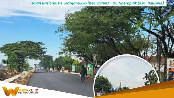 Tahun 2022 Pemkab Bojonegoro Rampungkan Pelebaran Jalan Nasional Sepanjang 10 Km