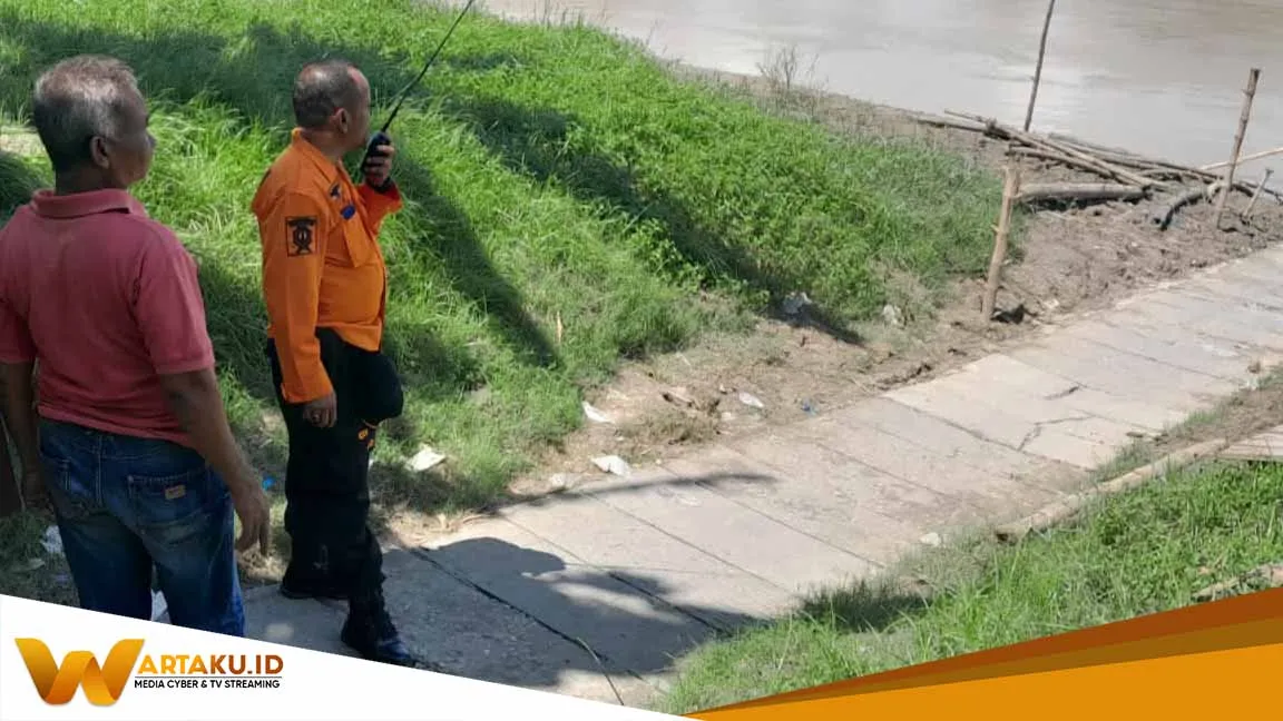 Lupa Matikan Sepeda Motor Saat Menyebrang Seorang Anak Di Bojonegoro Tenggelam 2