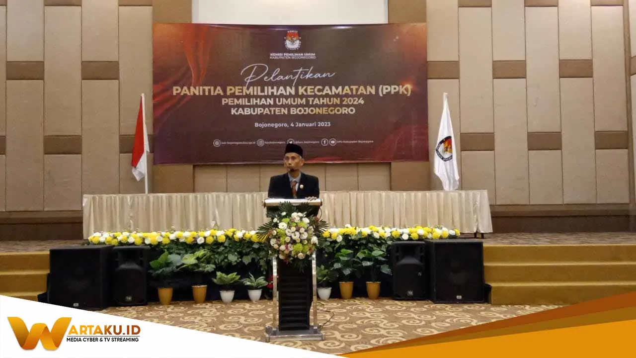 Sebanyak 140 Panitia PPK Di Kabupaten Bojonegoro Dilantik Hari Ini Sebanyak 140 Panitia PPK Di Kabupaten Bojonegoro Dilantik Hari Ini