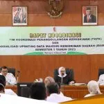 Sinkronkan Data Pemkab Bojonegoro Gelar Rakor TKPK Dan Sosialisasi Updating DAMISDA Semester 1