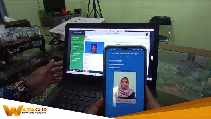Baru Di Berlakukan Awal Tahun 3000 Penduduk Bojonegoro Sudah Miliki KTP Digital