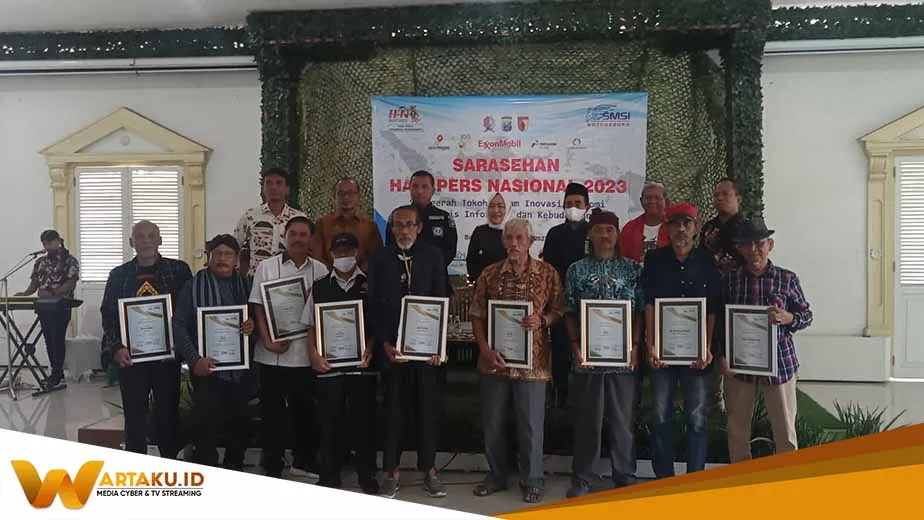 SMSI Bojonegoro Peringati HPN 2023 10 Pegiat Seni Budaya Terima Penghargaan 1