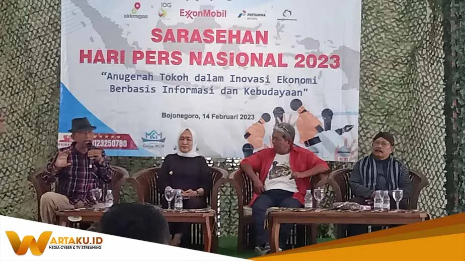 SMSI Bojonegoro Peringati HPN 2023 10 Pegiat Seni Budaya Terima Penghargaan 2