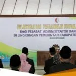 Bupati Lantik Pejabat Struktural Dan Fungsional Lingkup Pemkab Bojonegoro 1