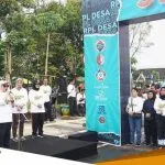 Meriahkan Hari RPL Desa Kemendes PDTT Dan Pemkab Bojonegoro Gelar Fun Walk