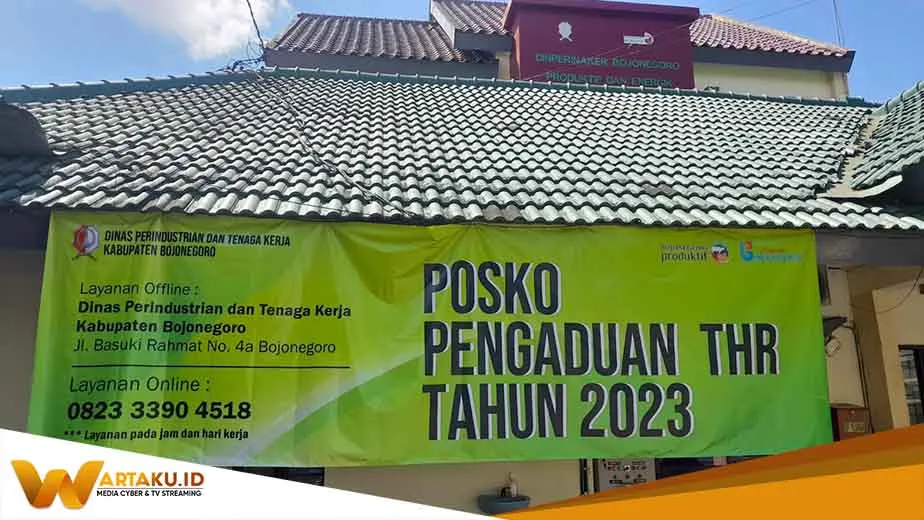 Disperinaker Bojonegoro Buka Posko Pengaduan THR Hingga H Seminggu Lebaran