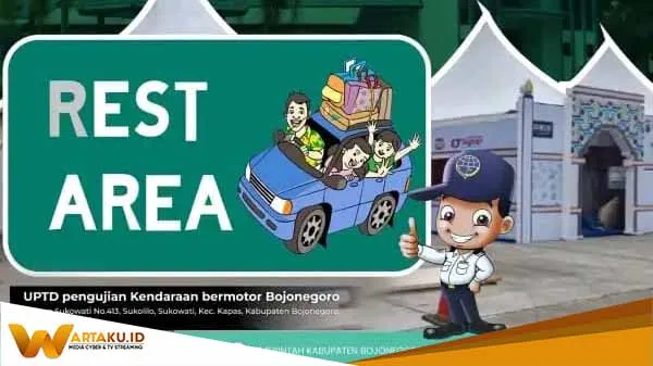 Pemkab Bojonegoro Siapkan Rest Area Dengan Banyak Fasilitas Untuk Kenyamanan Pemudik