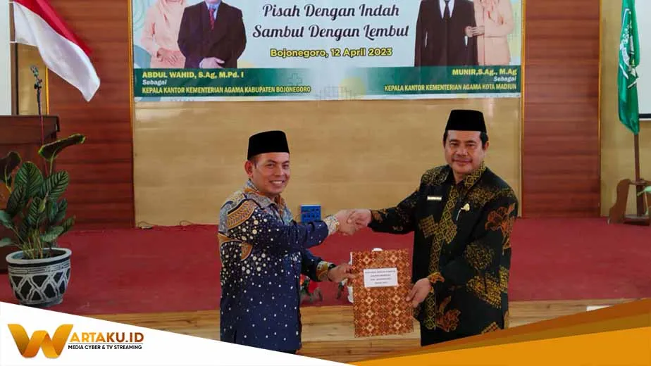 Pisah Sambut Berikut Program Terdekat Kepala Kemenag Bojonegoro Yang Baru