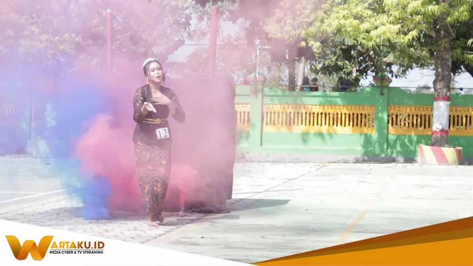 Meriahnya Pagelaran Dramatari Legenda Nusantara Di SMP Negeri 2 Balen 2