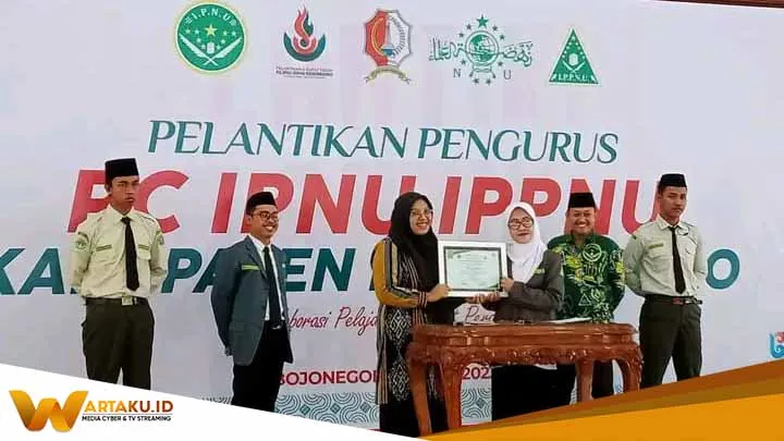 Pengurus IPNU IPPNU Bojonegoro Dilantik Di Pendopo Pemkab Siap Menjawab Tantangan Zaman