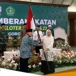 Bupati Anna Muawanah Lepas Jemaah Haji Bojonegoro Berpesan Selalu Jaga Kesehatan