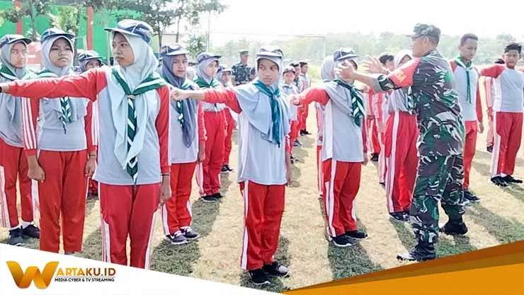 Gelar Penguatan Bela Negara TNI Di Bojonegoro Harapkan Generasi Muda Berkarakter Baik Dan Tangguh