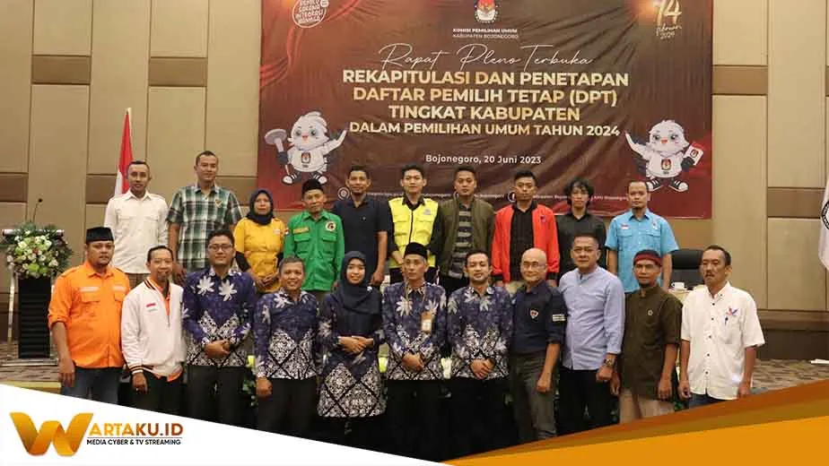 KPU Bojonegoro Tetapkan DPT Untuk Pemilu 2024 Sebanyak 1.033.836 Pemilih 1
