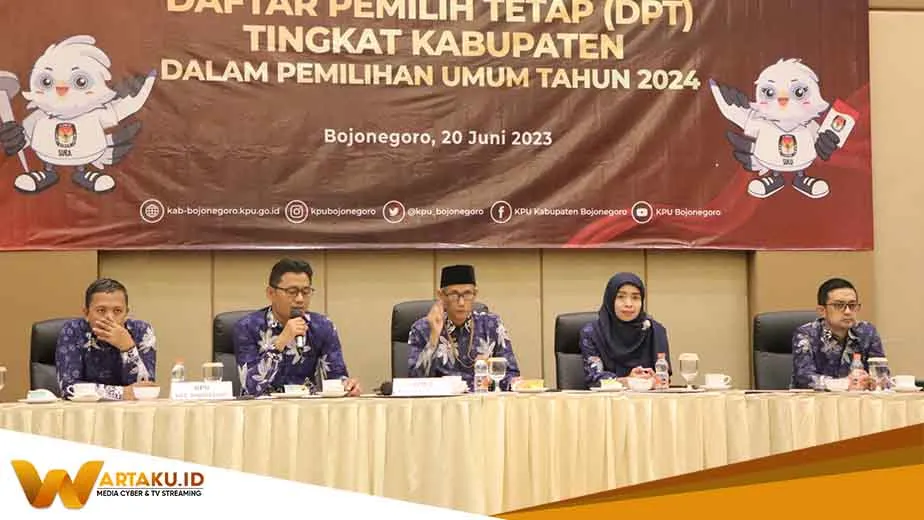 KPU Bojonegoro Tetapkan DPT Untuk Pemilu 2024 Sebanyak 1.033.836 Pemilih 2