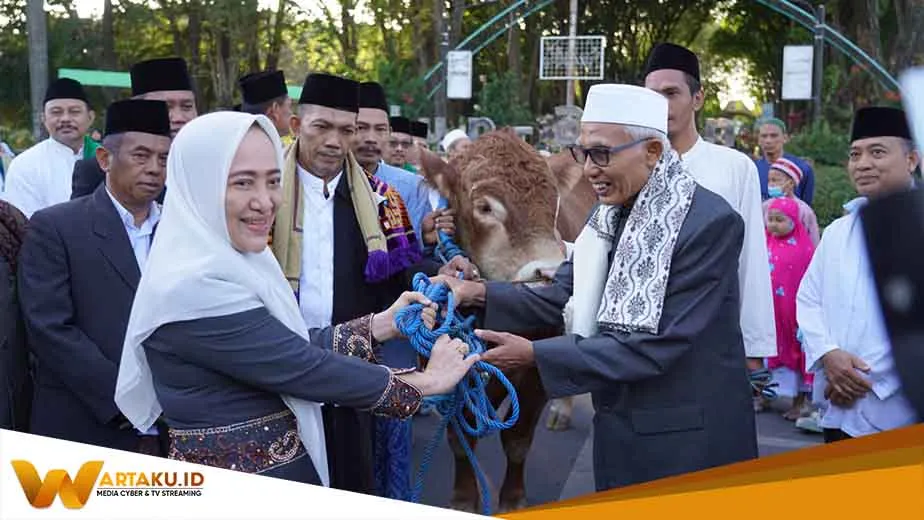 Momentum Sholat Idul Adha, Bupati Anna Sampaikan 17 Keberhasilan Program Prioritas 1 Momentum Sholat Idul Adha Bupati Anna Sampaikan 17 Keberhasilan Program Prioritas 1