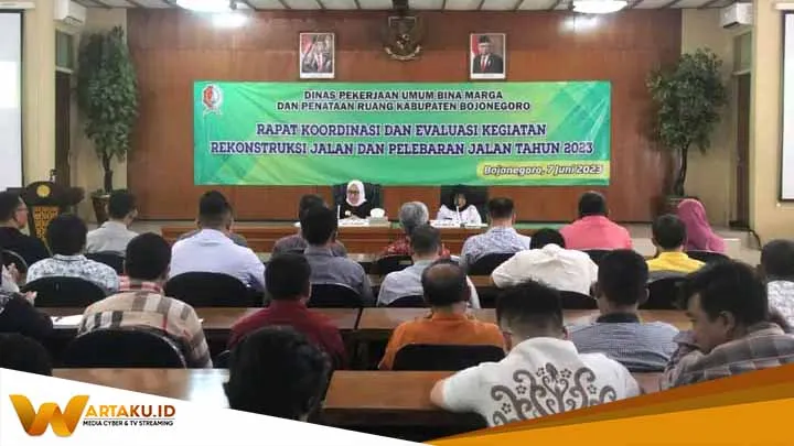 Pemkab Bojonegoro Gelar Rapat Koordinasi Program Infrastruktur Jalan Makin Merata