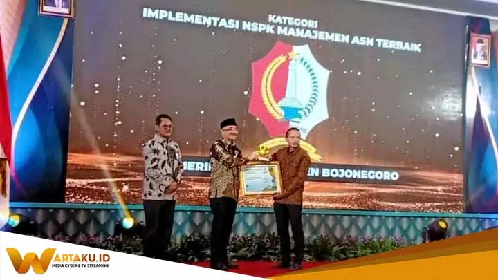 Pemkab Bojonegoro Raih Penghargaan BKN Award 2023