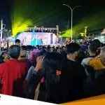 Folklore Performance Kedua Semakin Meriah Bojonegoro Thamrin Park Dipadati Warga