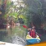 Main Perahu Dayung Di Silowo