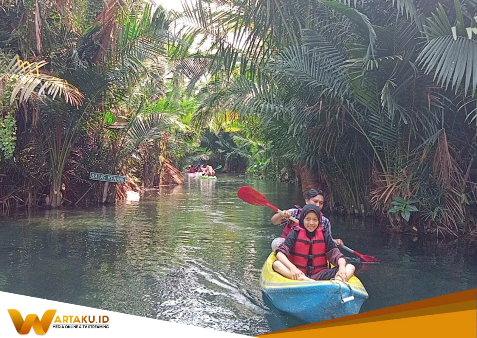 Main Perahu dayung di Silowo Main Perahu Dayung Di Silowo