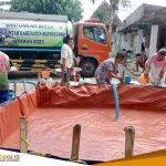 BPBD Bojonegoro Droping Air Bersih