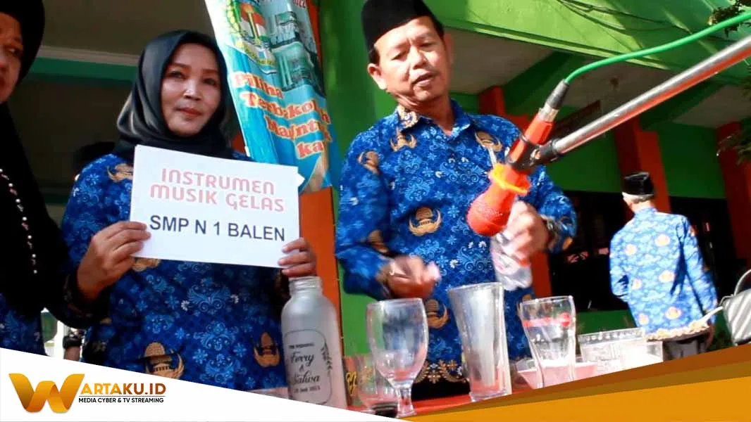Kemeriahan Upacara Peringatan HUT RI Di SMP Negeri 1 Balen 2