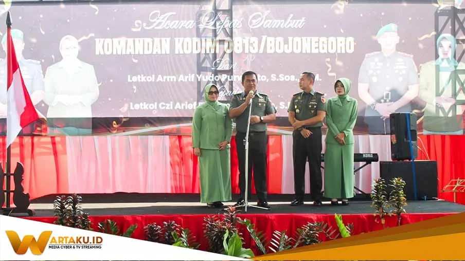 Kodim Bojonegoro Gelar Tradisi Satuan Dan Lepas Sambut Komandan