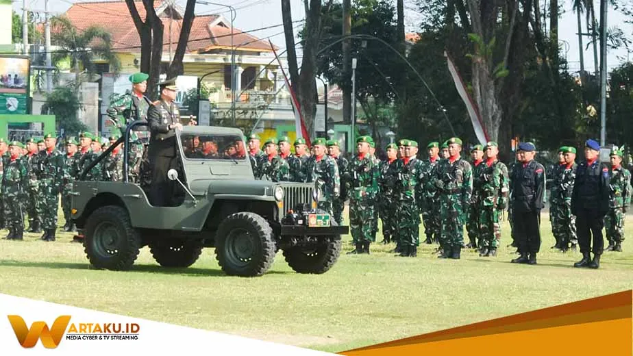 Dandim Bojonegoro Pimpin Upacara Peringatan HUT TNI Ke 78