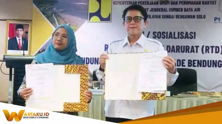 Hadiri Sosialisasi RTD Bendungan Gongseng Dan Pacal Pj Bupati Bojonegoro Ajak Semua Pihak Aktif Menjaga