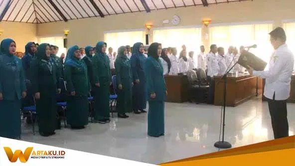 Kukuhkan Ketua TP PKK Pj Bupati Bojonegoro Tekankan Perluasan Lapangan Kerja Dan Mengatasi Stunting