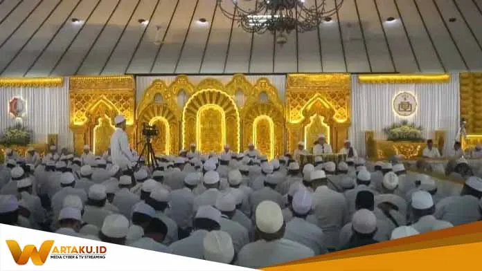 Ribuan Jamaah Gelar Dzikir Bersama Di Pendopo Pemkab Berdoa Untuk Kebaikan Bojonegoro