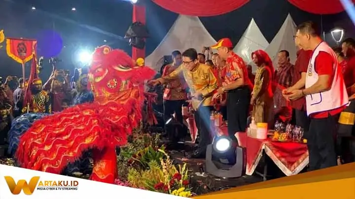 Semarak Malam Perayaan Imlek Dan Cap Go Meh 2024 Di Bojonegoro Wujud Kebersamaan Dalam Akulturasi Budaya
