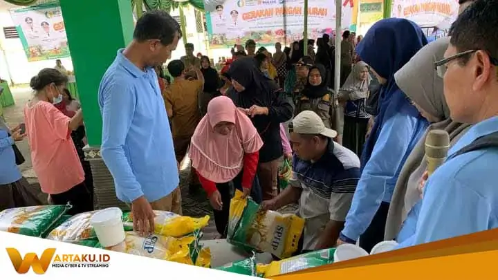 Warga Bojonegoro Rasakan Manfaat Gerakan Pangan Murah Jelang Lebaran Harga Kebutuhan Pokok Terjangkau