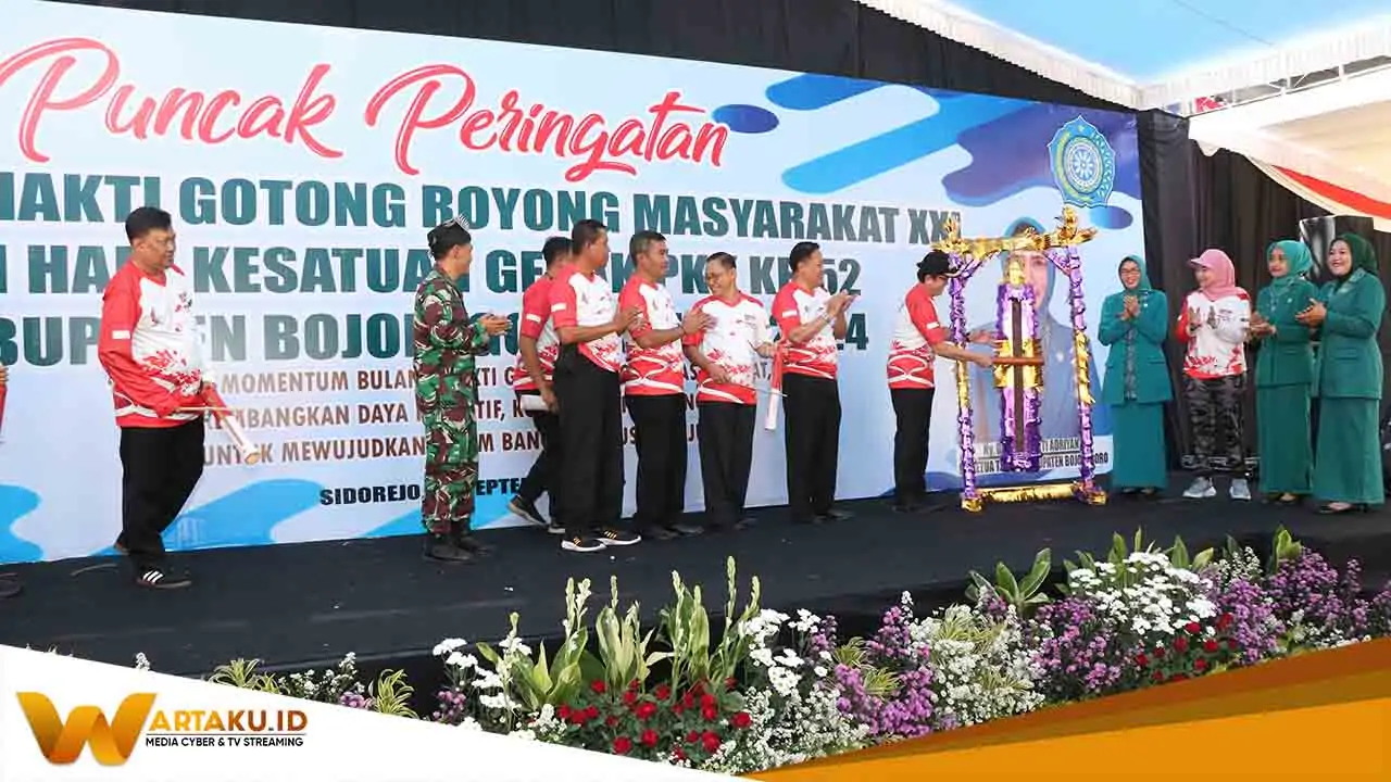 Pj. Bupati Bojonegoro Harapkan BBGRM Sebagai Momentum Menjaga dan Menghidupkan Budaya Gotong Royong Pj. Bupati Bojonegoro Harapkan BBGRM Sebagai Momentum Menjaga Dan Menghidupkan Budaya Gotong Royong