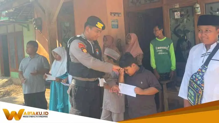 Cooling System Polres Bojonegoro Gelar Santunan Anak Yatim Piatu