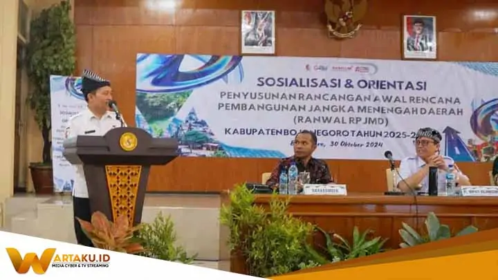 Pemkab Bojonegoro Gelar Sosialisasi Penyusunan Ranwal RPJMD 2025 2029 Jadi Acuan Pembangunan Ke Depan