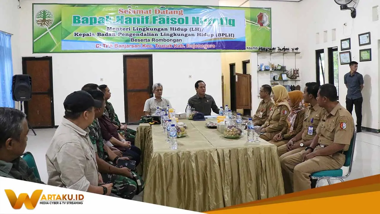 Pj Sekda Sambut Menteri Lingkungan Hidup Pulang Kampung