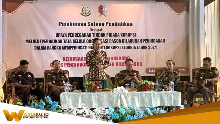 Cegah Korupsi Pemkab Bojonegoro Dan Kejaksaan Negeri Gelar Pembinaan Bagi Pengelola Satuan Pendidikan
