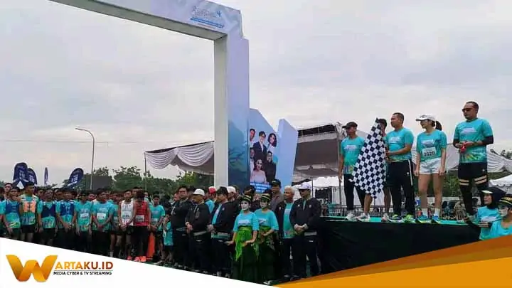 Dinpora Gelar Bojonegoro Thengul Run 2024 Diikuti Ribuan Pelari