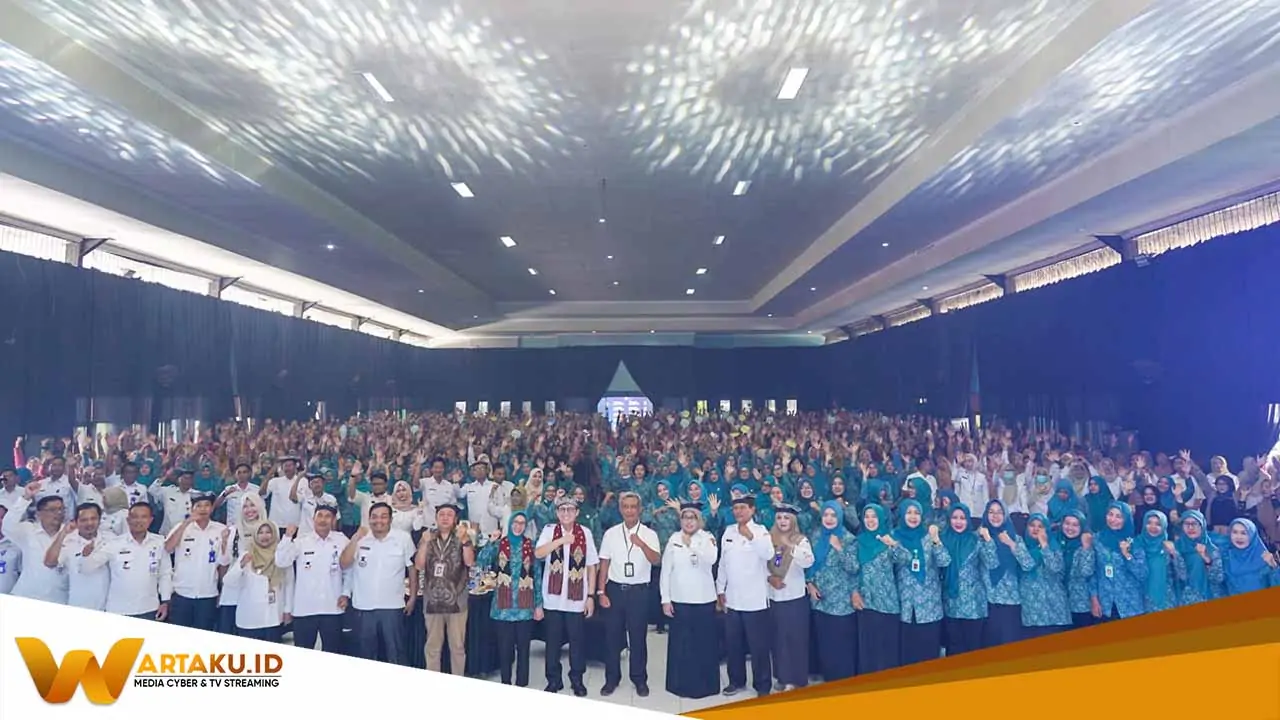 Pj. Bupati Bojonegoro Di Dampingi Pj. Ketua TP PKK Melaunching Aplikasi Gubuk Kopi Candu Jonegoro