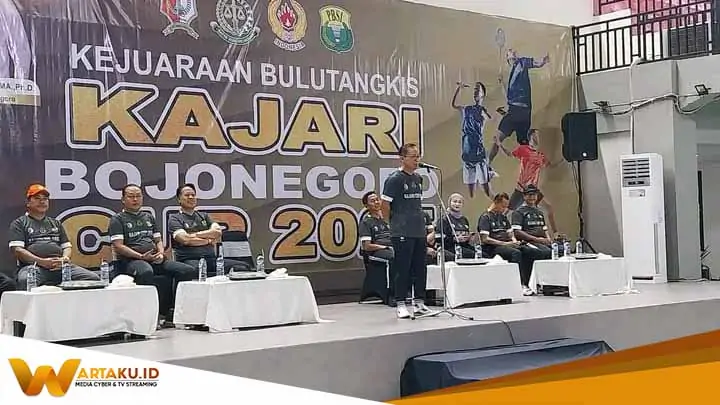 Cetak Bibit Atlet Kejuaraan Bulu Tangkis Kajari Bojonegoro Cup 2025 Resmi Digelar