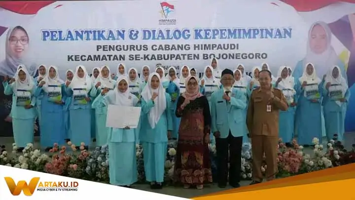 Pengurus Himpaudi Kecamatan Se Bojonegoro Dilantik Siap Bersinergi Tingkatkan Kualitas Pendidikan