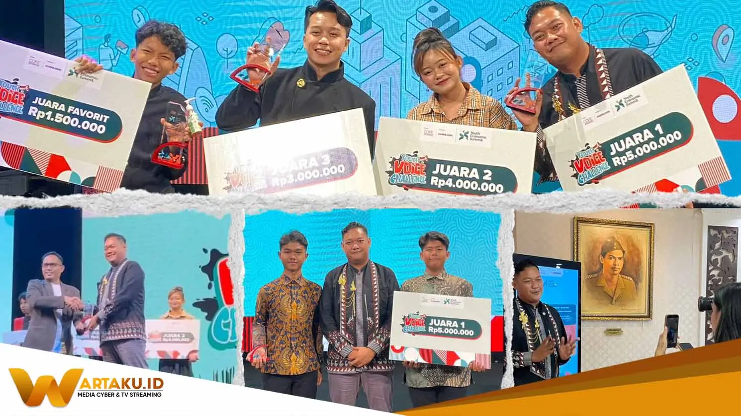 Youth Economic Summit 2025 Andre Dan 2 Muridnya Raih Juara 1 Nasional 2
